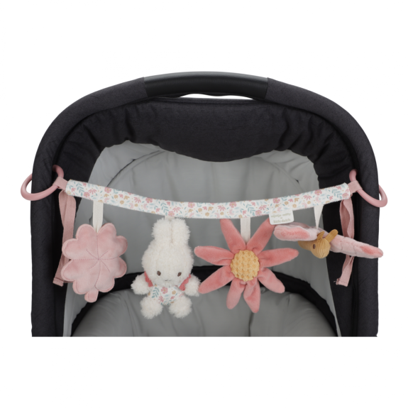 Řetěz na kočárek králíček Miffy Lucky Blossom Little Dutch