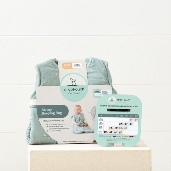 Pytel na spaní organická bavlna Jersey Oatmeal Marle 0,2 tog ErgoPouch