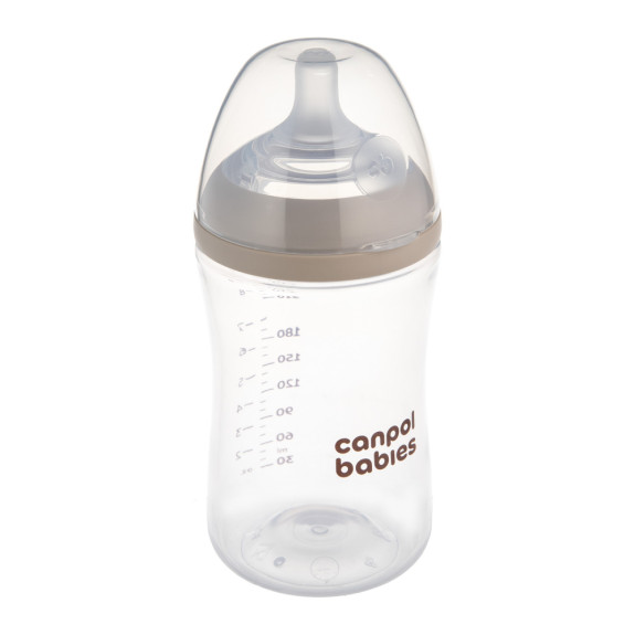Láhev antikoliková Natural Shape 260 ml Canpol babies