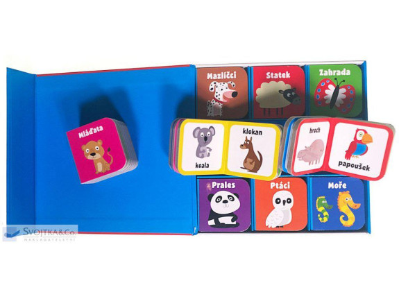 Zvířátka – 9 miniknížeček pro malé ručičky