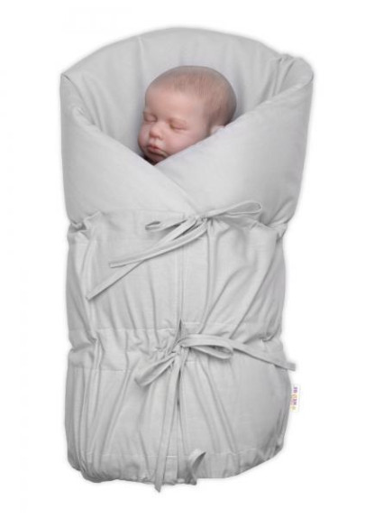 Klasická retro zavinovačka Nature šněrovací s výplní 70 x 77 cm Baby Nellys