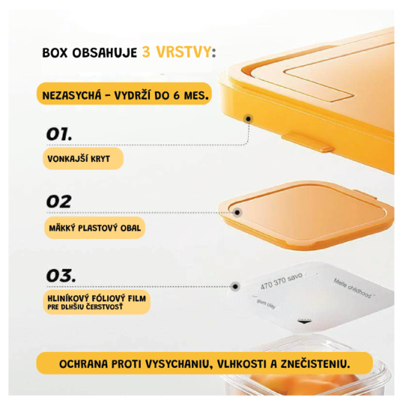 Modelovací hmota v boxu 24 ks Jarmelo