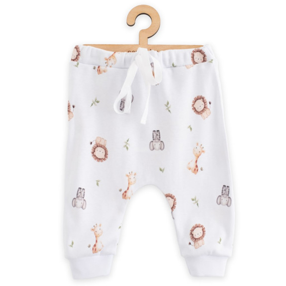 Dětské bavlněné kalhoty Jogger New Baby For Babies safari