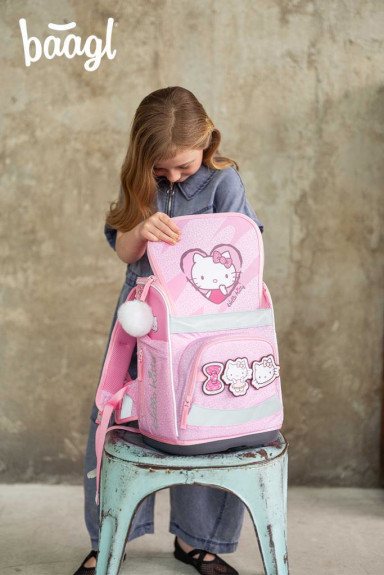 Školní aktovka Zippy Plus Hello Kitty Sweet Leopard GRS Baagl