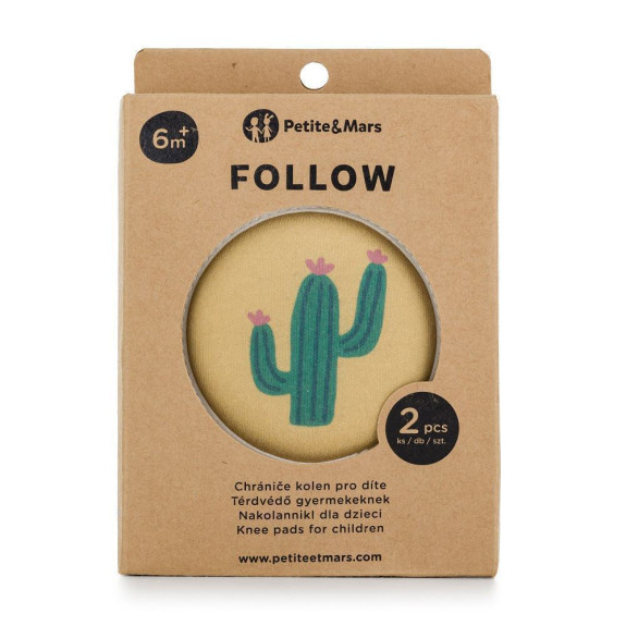 Chrániče kolen elastické na lezení Follow Pettite&Mars