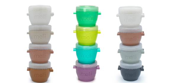 Kelímky na potraviny Snap&Go 118 ml - 4 ks Melii