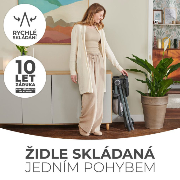 Jídelní židlička Foldee Kinderkraft