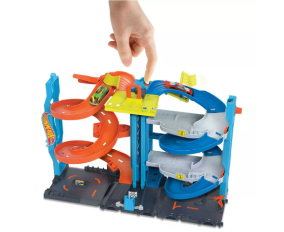 Hot Wheels City závodní věž HKX43