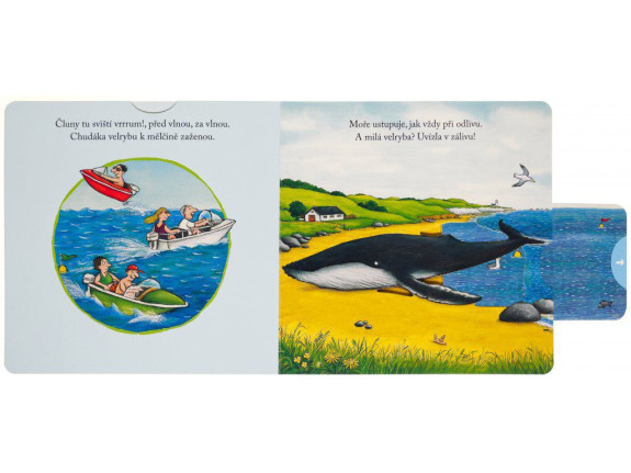 Šnek a velryba Tlač, táhni, posouvej Julia Donaldson, Axel Scheffler