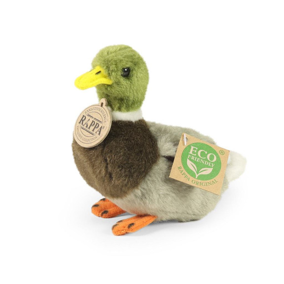 Plyšová kachna divoká 13 cm Eco-Friendly Rappa
