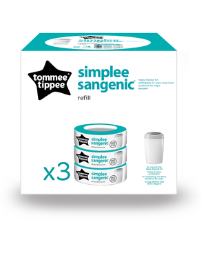 Náhradní kazety Tommee Tippee SANGENIC Simplee, 3 ks