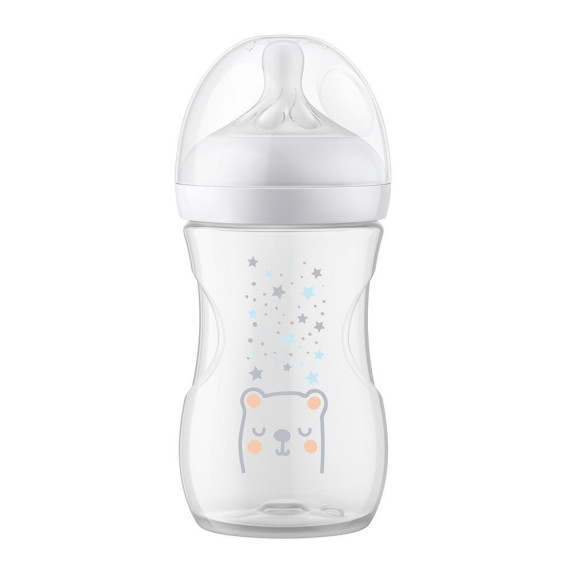 Láhev Natural Philips Avent Response s ventilem AirFree 260 ml, 1 m+