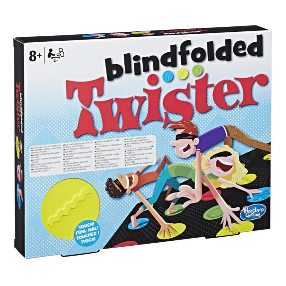 Společenská hra Twister naslepo
