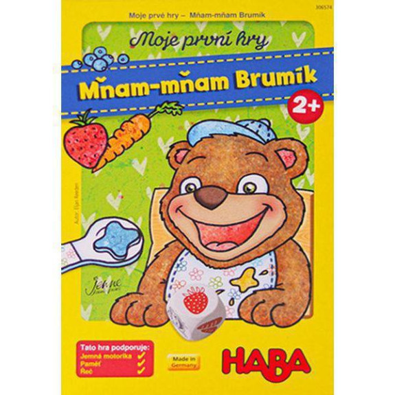 Moje první hra Mňam mňam Brumík Haba 2. JAKOST