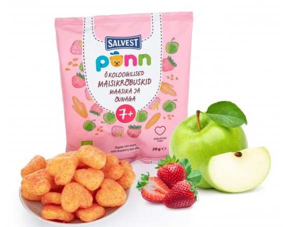 SALVEST Ponn BIO Jahodové křupky (20 g)