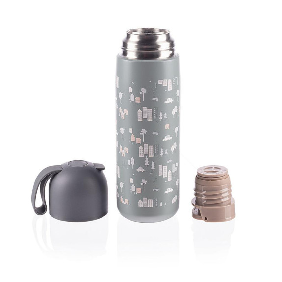 Termoska na tekutiny se silikonovým držákem 400 ml Zopa