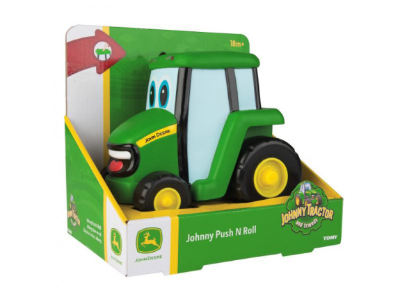 Traktor Johny zmáčkni a jeď John Deere Kids