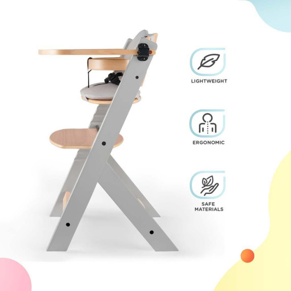 Židlička jídelní Enock s polstrováním Premium Kinderkraft