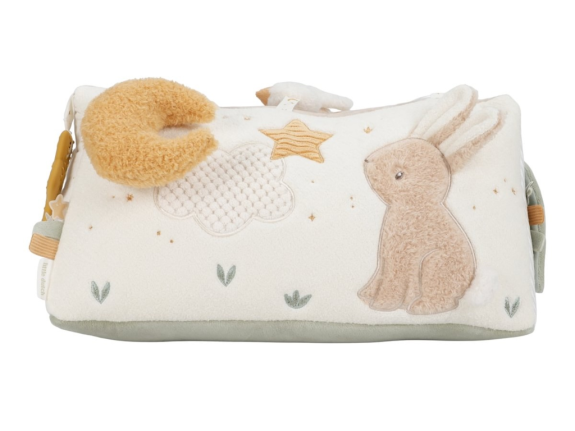 Polštářek trojhranný s aktivitami Newborn Naturals Little Dutch