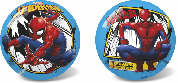 Míč Spiderman gumový - nenafouknutý 23 cm