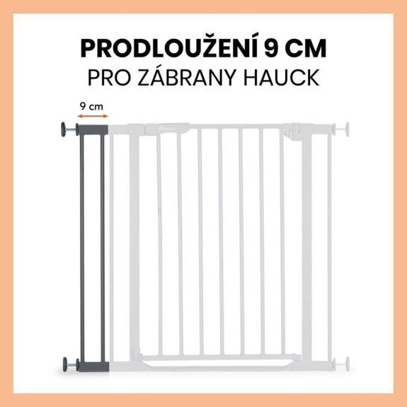 Zábrana Open N Stop 2 rozšíření o 9 cm Hauck