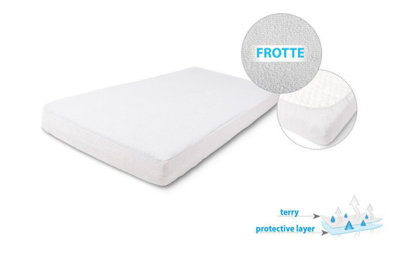 Nepromokavé prostěradlo froté 70 x 140 cm Babymatex