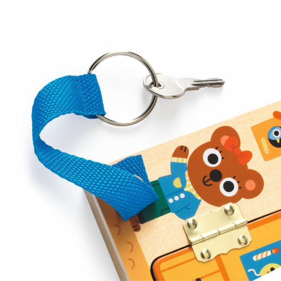 Zamykací domeček Cabanalock Djeco