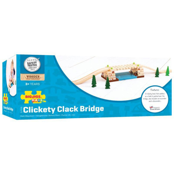 Houpací most přes řeku Bigjigs Rail