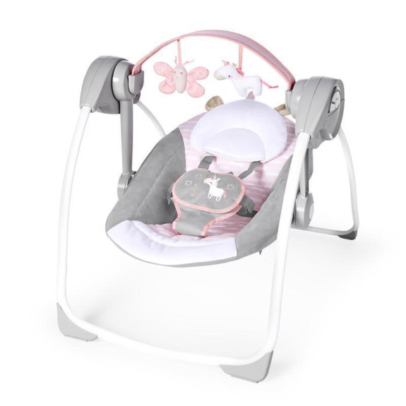 Houpačka s melodií Flora the Unicorn™ 0 m+ do 9 kg Ingenuity