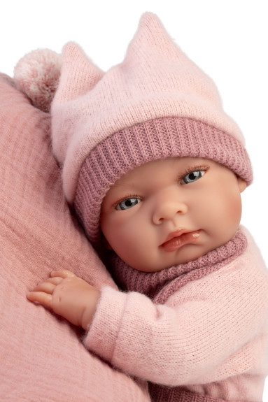 Obleček pro panenku miminko New Born velikosti 40-42 cm s doplňky Llorens