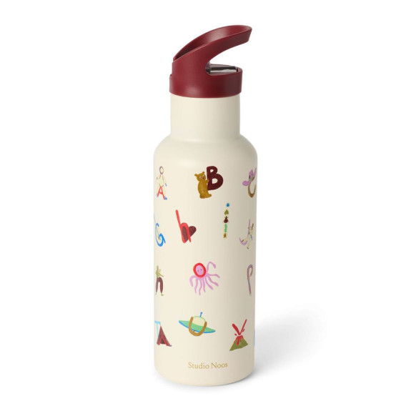 Nerezová láhev na nápoj Medium 500 ml Studio Noos