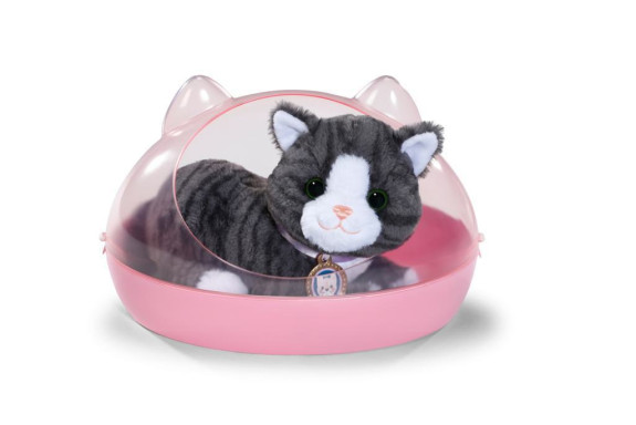 Kočka Cookie s přepravkou Baby born