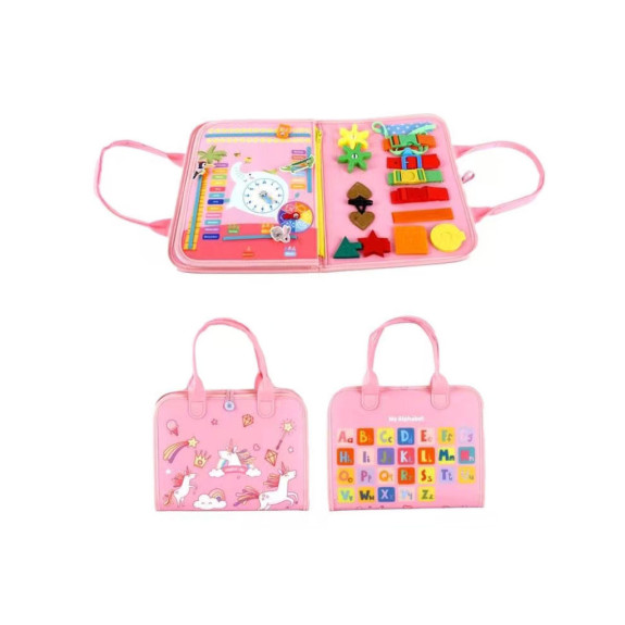 Senzorická busy kniha Jedonorožec 1 2Kids Toys