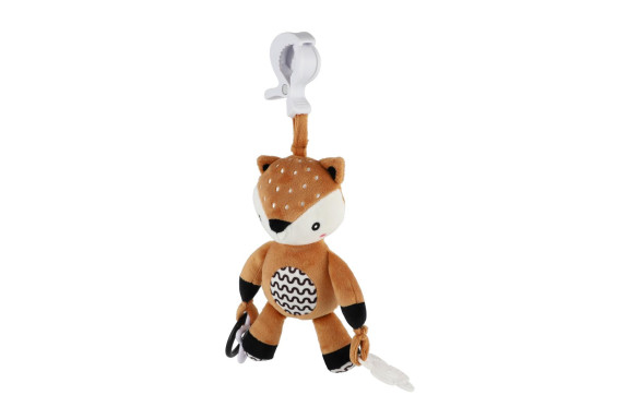 Chrastítko plyš 30 cm závěs na postýlku/kočárek 0 m+ babyted