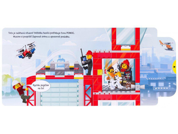 Leporelo Lego City Hasičská stanice