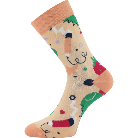 Ponožky dětské Kaito s obrázky dívčí mix E (3 páry)