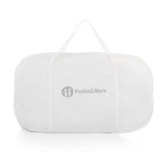 Postýlka dětská polohovatelná s funkcí kolébky Glory 2 v 1 Petite&Mars