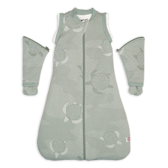 Spací pytel s rukávy Lodger Matcha Silk