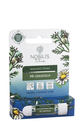 Inhalační tyčinka při úzkostech Nobilis Tilia