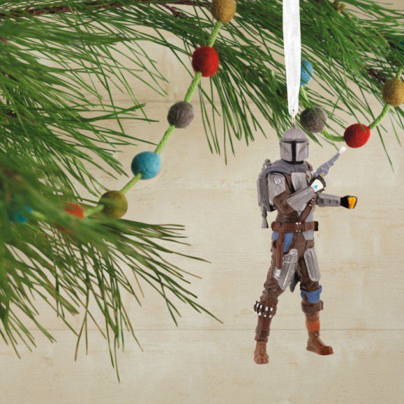 Vánoční ozdoba - Mandalorian Albi