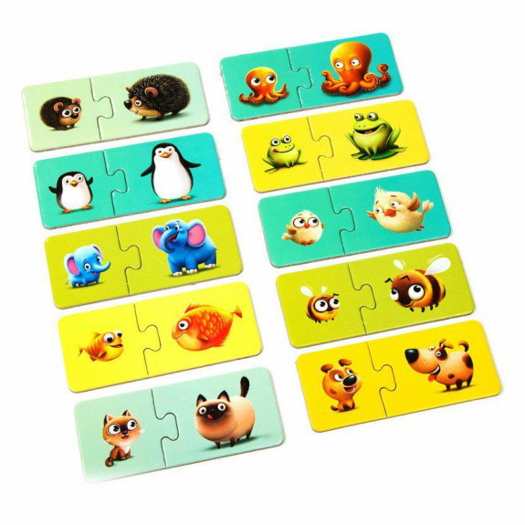 Naučné puzzle 20 dílků Puzzlika - Moje rodina
