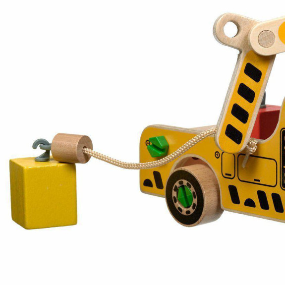 Konstrukční set - autojeřáb Lucy & Leo