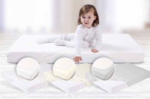 Bavlněné prostěradlo s gumou 60 x 120 cm Babymatex