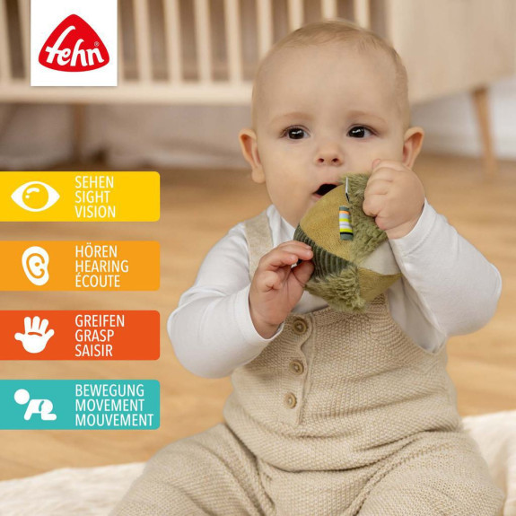 Chrastící balón Baby Fehn