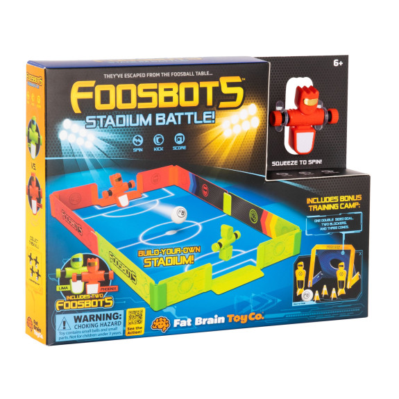 Foosbots stadium battle robo-fotbal se stadionem set Fat Brain