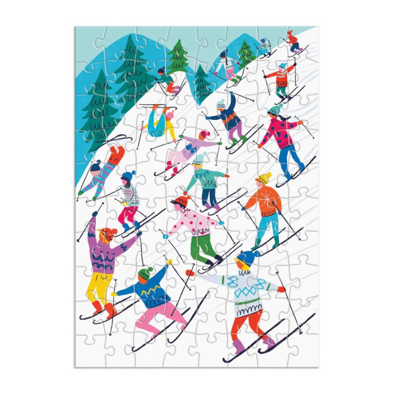 Galison Puzzle adventní kalendář 12 v 1