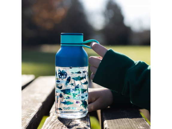 Plastová láhev Ice Kids s poutkem 430 ml Quokka