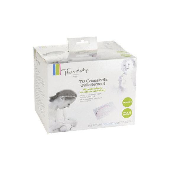 Hygienické prsní vložky NEW 60 ks Thermobaby