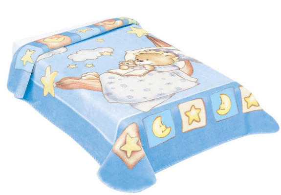 Španělská deka 621 Babyperla Belpla 80 x 110 cm