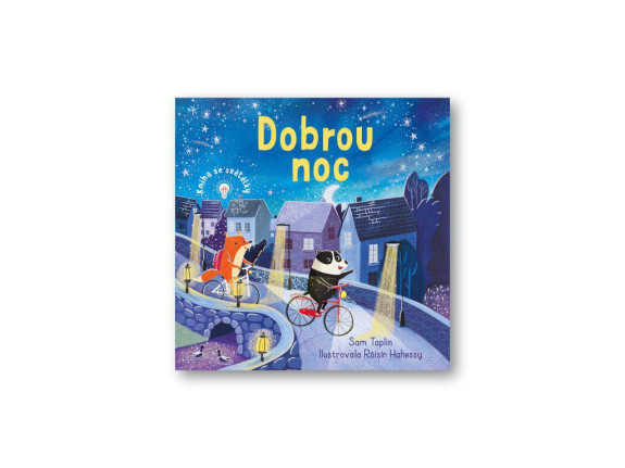 Dobrou noc - kniha se světélky Sam Taplin
